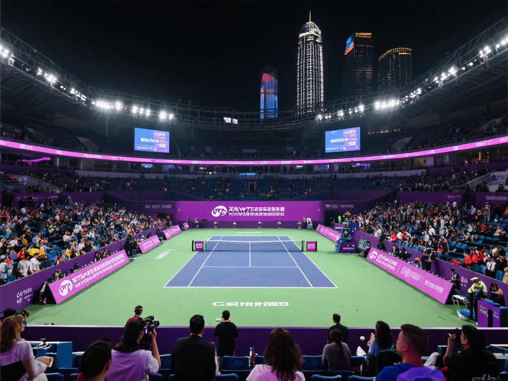 2025年泸州国际网球公开赛激情开幕