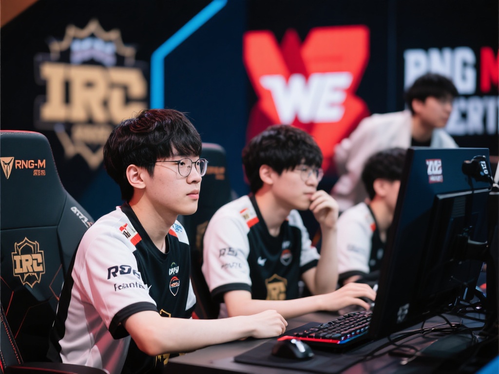 RNG.M赛前公布对阵WE返图：同心协力决战来临