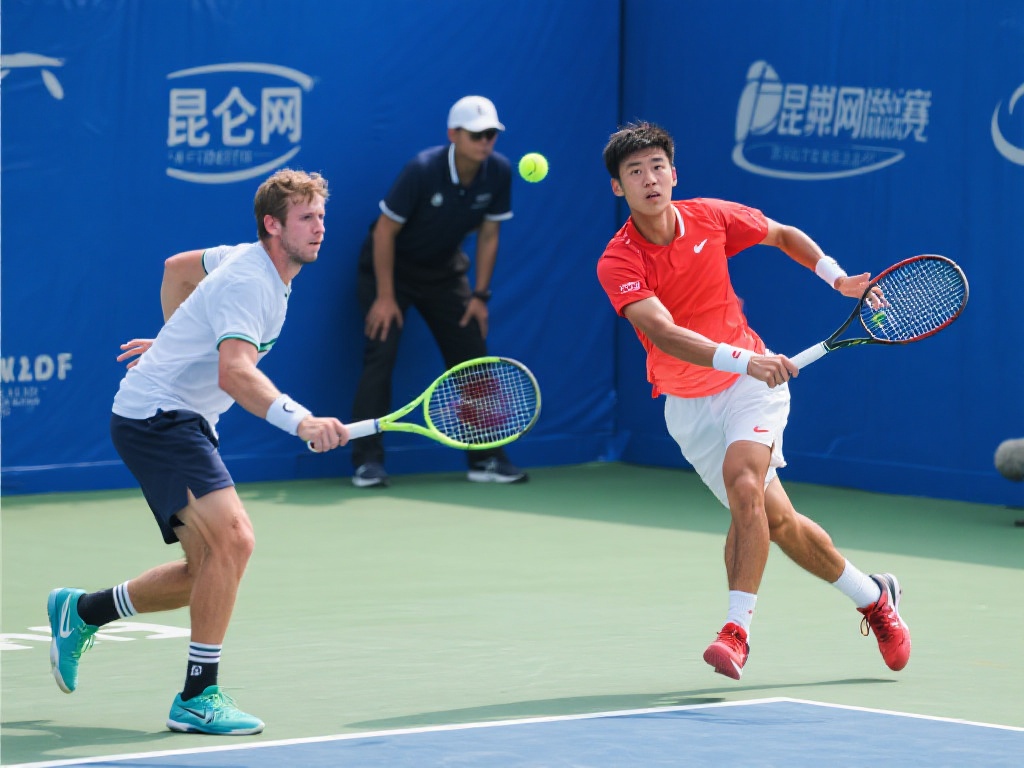 柏衍强势晋级2025年昆网男单决赛舞台