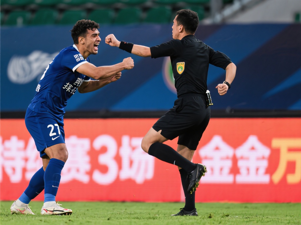 中足联宣布：拜合拉木因击打对手被追加禁赛3场并罚款3万