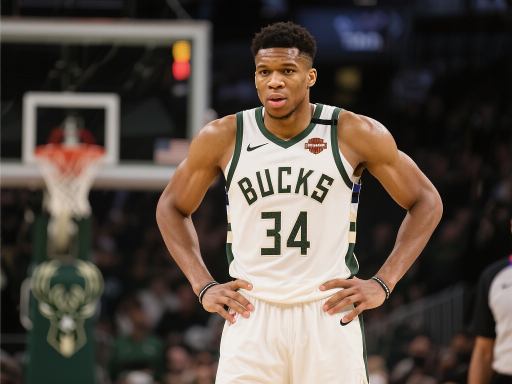 “阿德托昆博Ins发图留悬念，配文表情＼uD83E＼DEE1引猜测”