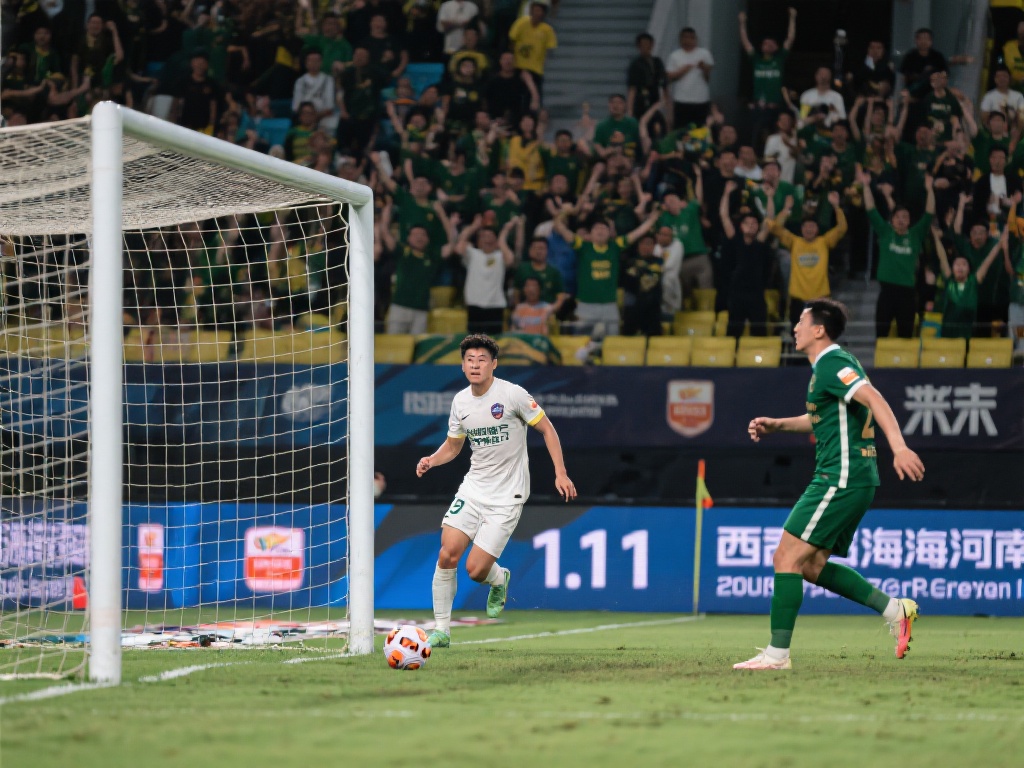 段刘愚右脚建功，西海岸与河南战成1-1